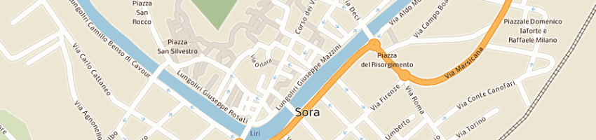 Mappa della impresa pixel di cappuccitti letizia a SORA