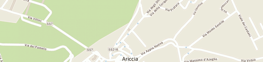 Mappa della impresa bramonti simonetta a ARICCIA