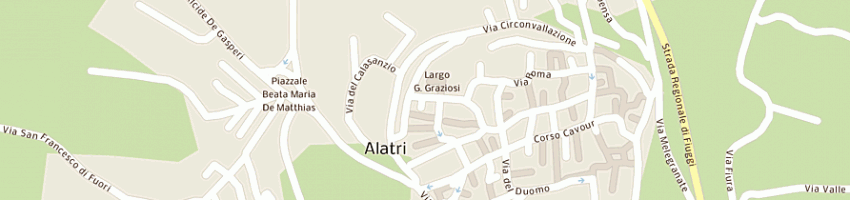 Mappa della impresa castagnacci giuseppe e c - snc a ALATRI