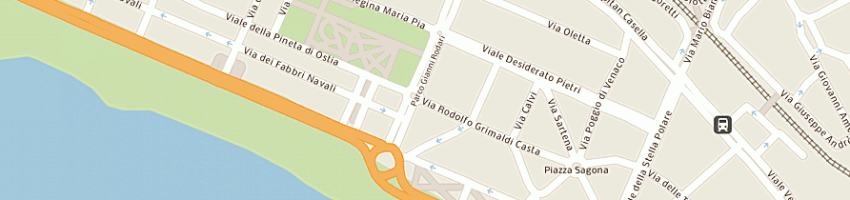 Mappa della impresa odontoiatrica ostia srl a ROMA
