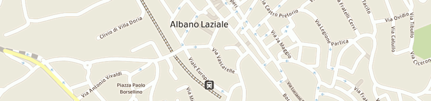 Mappa della impresa garofolo candido a ALBANO LAZIALE