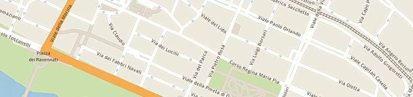 Mappa della impresa circolo ricreativo ville di roma a ROMA