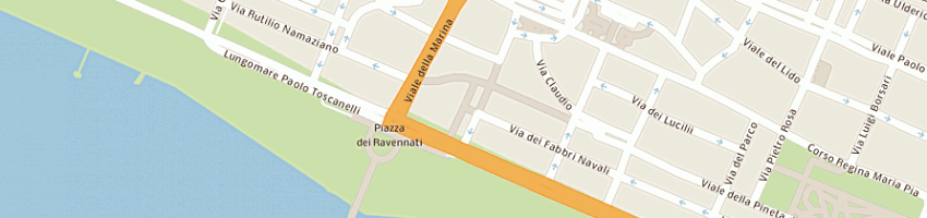 Mappa della impresa rondo' della moda srl a ROMA