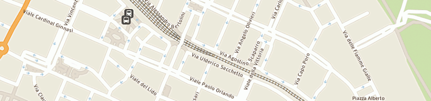 Mappa della impresa autofficina piredda snc di piredda edoardo e c a ROMA