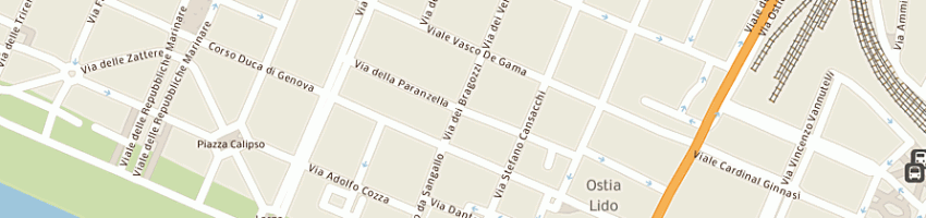 Mappa della impresa fratelli ippoliti snc di ippoliti claudia e c a ROMA