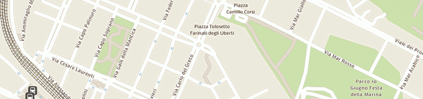 Mappa della impresa carpinelli remo a ROMA