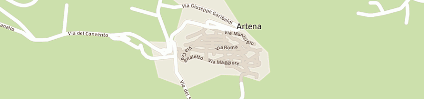 Mappa della impresa valenzi luca a ARTENA