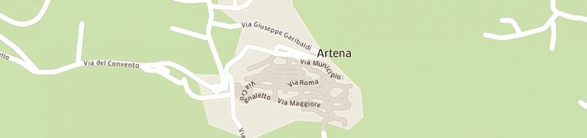 Mappa della impresa pomponi fabio a ARTENA