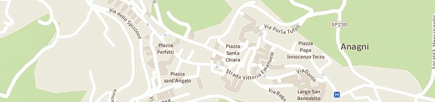 Mappa della impresa bellucci tiziana a ANAGNI