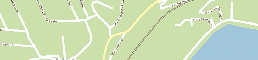 Mappa della impresa garden park di brunamonti rita a CASTEL GANDOLFO