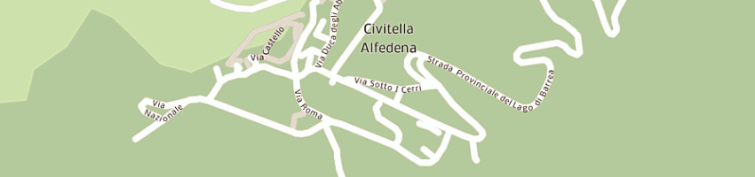 Mappa della impresa d'ac d'amico costruzioni srl a CIVITELLA ALFEDENA