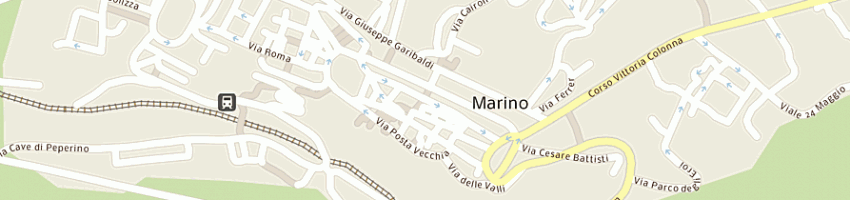 Mappa della impresa cavalieri mirella a MARINO
