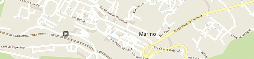 Mappa della impresa samil srl a MARINO