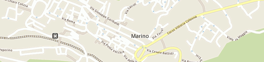 Mappa della impresa cetroni emiliano a MARINO