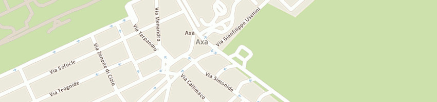 Mappa della impresa acilia autoricambi srl a ROMA