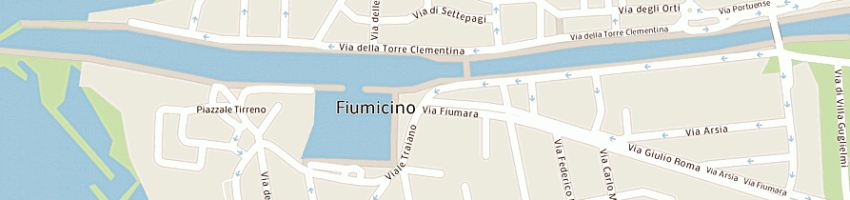 Mappa della impresa fibercantieri srl a FIUMICINO