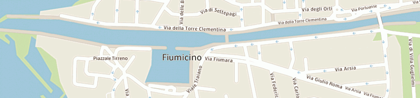 Mappa della impresa ferretti oberdan a FIUMICINO