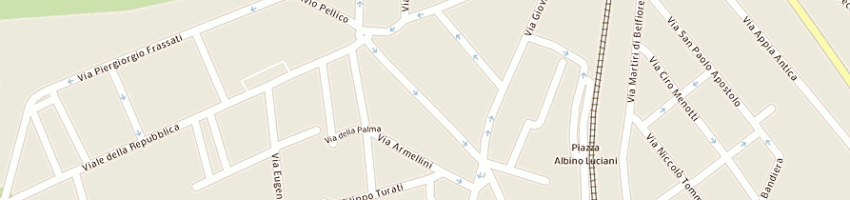 Mappa della impresa professional center a MARINO