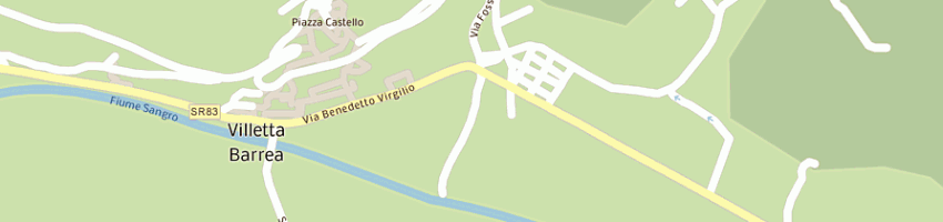 Mappa della impresa poste italiane spa a VILLETTA BARREA