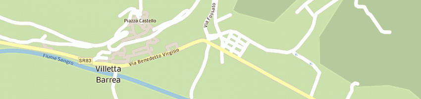 Mappa della impresa de sanctis giuseppe a VILLETTA BARREA