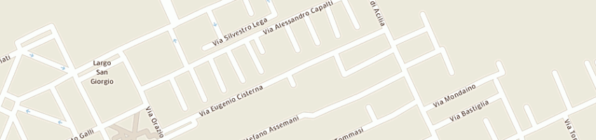 Mappa della impresa urbe tende di ronci giuseppe a ROMA