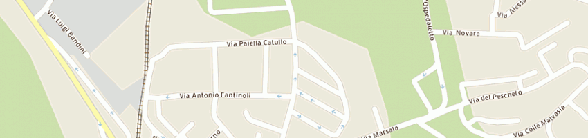 Mappa della impresa de santis claudia a MARINO