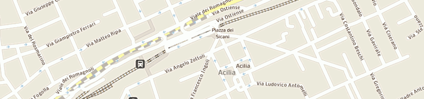 Mappa della impresa fratelli azzarelli - snc a ROMA