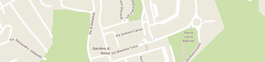 Mappa della impresa lavasecco di luzi giuseppe a ROMA