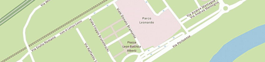 Mappa della impresa jacaranda srl a FIUMICINO