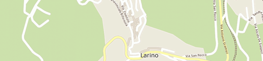 Mappa della impresa tipografia rossi a LARINO