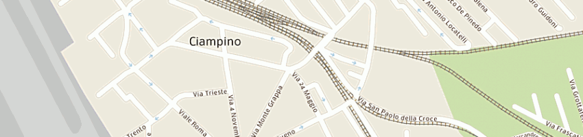 Mappa della impresa marcellini srl a CIAMPINO