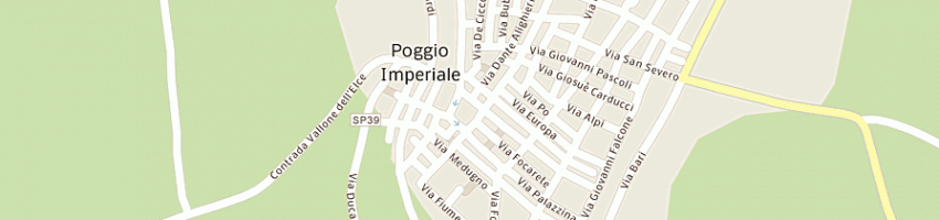 Mappa della impresa locanda italia di covino davide giuseppe a POGGIO IMPERIALE