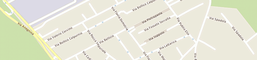 Mappa della impresa segnal street 90 (srl) a ROMA