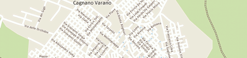 Mappa della impresa de candia pasquale a CAGNANO VARANO