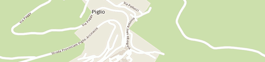 Mappa della impresa gino consalvi ec snc a PIGLIO