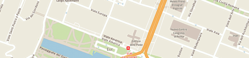 Mappa della impresa assocelettrotecnica ed elettronica italiana a ROMA