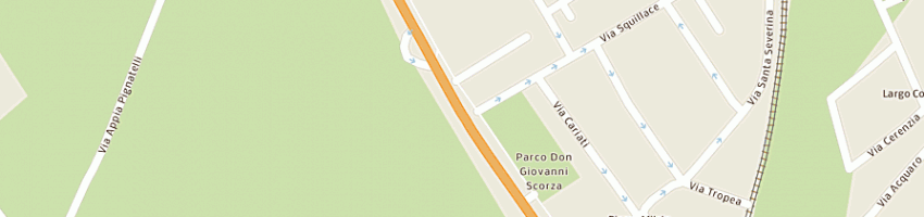 Mappa della impresa ciga bus service srl a ROMA