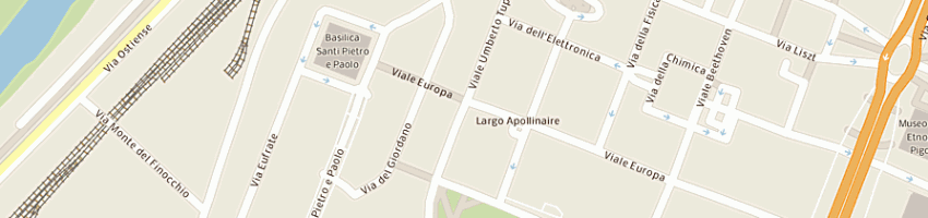 Mappa della impresa gafiartsoccooprl a ROMA