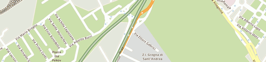 Mappa della impresa casa line 2000 srl a ROMA