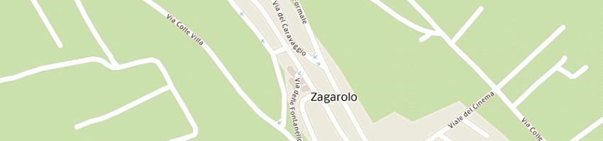 Mappa della impresa pizzi alberto a ZAGAROLO