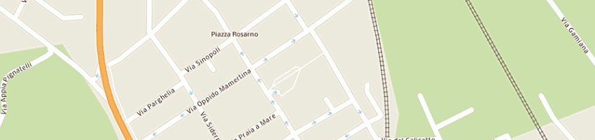 Mappa della impresa savina nazzareno a ROMA