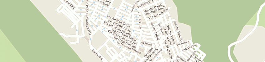 Mappa della impresa palumbo antonio nazario a SAN NICANDRO GARGANICO