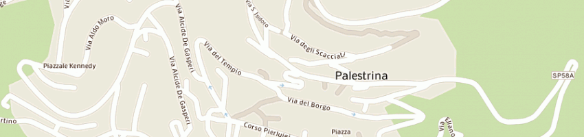 Mappa della impresa nardi paola a PALESTRINA