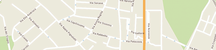 Mappa della impresa centro viti srl a ROMA