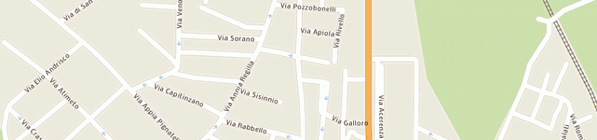 Mappa della impresa di giacomantonio a ROMA