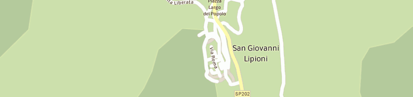 Mappa della impresa panficio grosso giuliana e c snc a SAN GIOVANNI LIPIONI