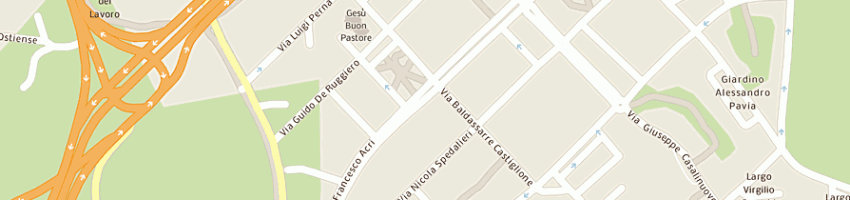 Mappa della impresa autoparking 2t srl a ROMA