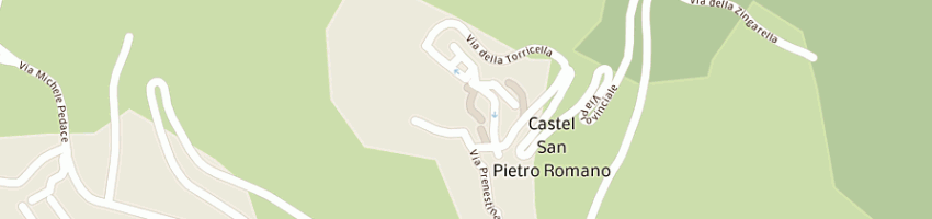 Mappa della impresa scaramella enrico antonio a CASTEL SAN PIETRO ROMANO