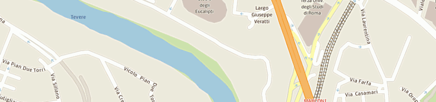 Mappa della impresa autocarrozzeria italia snc di testagrossa salvatore e c a ROMA