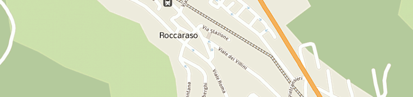 Mappa della impresa residence horizonte a ROCCARASO